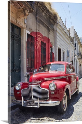 A Vintage Chevrolet Master Deluxe, San Telmo, Buenos Aires, Argentina
