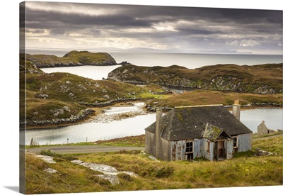 Abandoned Croft, Isle Of Scalpay, Outer Hebrides, Scotland