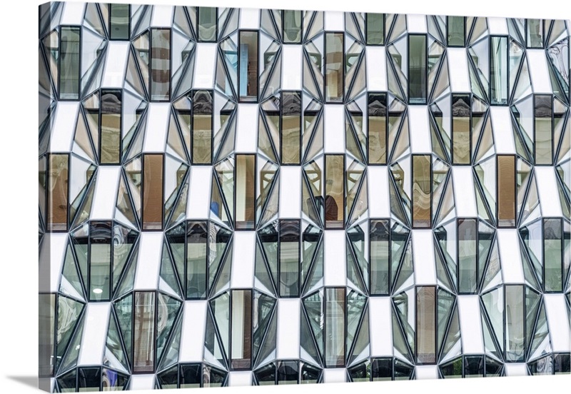 Abstract Windows On Oxford Street, London, England, UK | Great Big Canvas