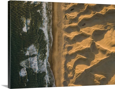 Aerial View Of Sand Dunes, Addo Elephant National Park, Eastern Cape, South Africa