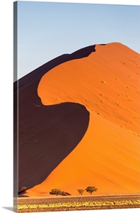 Africa, Namibia, Namib Desert, Sossusvlei, dunes at sunrise image thumbnail