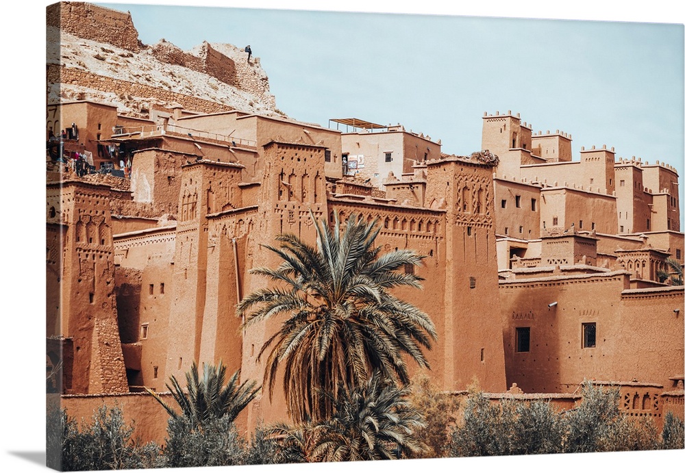 Ait Ben Haddou, Morocco. Details of buildings at the Kasbah