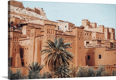 Ait Ben Haddou, Morocco. Details Of Buildings At The Kasbah