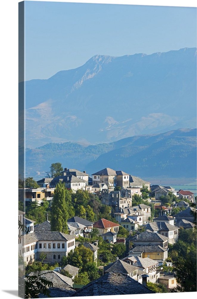 Europe, Albania, Gjirokaster, UNESCO World Heritage Site.