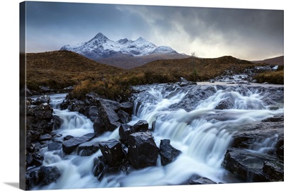 Allt Dearg Mor River and Sgurr nan Gillean mountain, Isle of Skye, Scotland