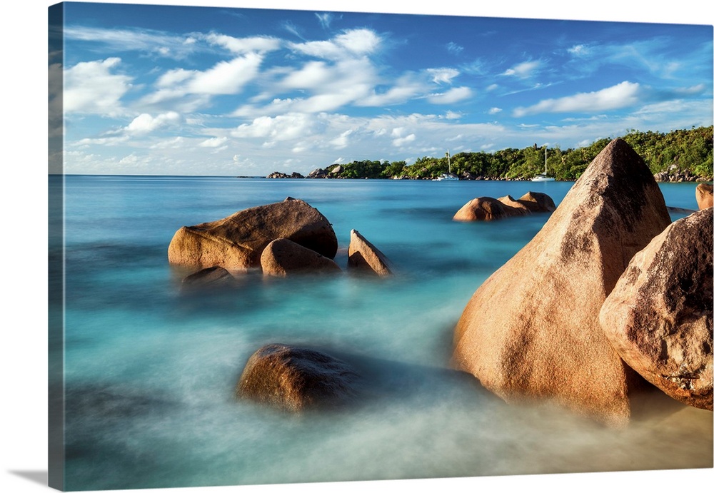 Anse Lazio Beach, Praslin, Seychelles,