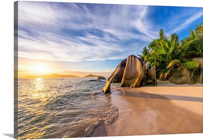 Anse Source d'Argent Beach, La Digue Island, Seychelles, Africa