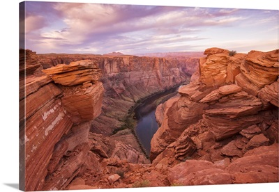 Arizona, Colorado Plateau, Glen Canyon National Recreation Area, Horseshoe bend