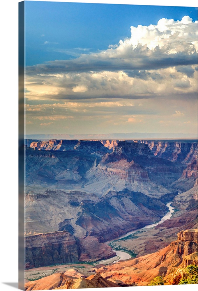 USA, Arizona, Grand Canyon National Park (South Rim), Colorado River from Desert View