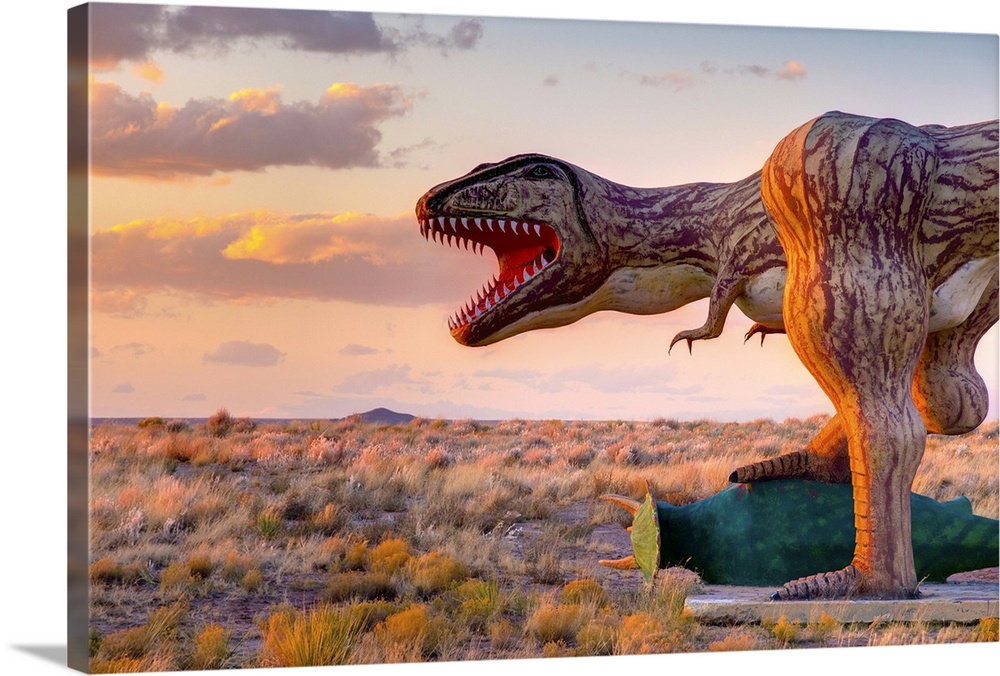USA, Arizona, Holbrook, Route 66, Dinosaur