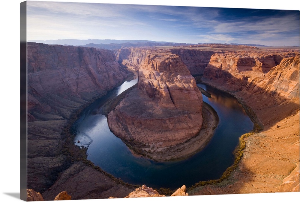 USA, Arizona, Page, Horseshoe Bend Canyon and Colorado River