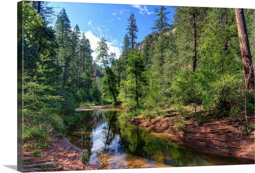 Arizona Sedona Oak Creek Canyon West Fork Trail Wall Art Canvas Prints Framed Prints Wall 0212