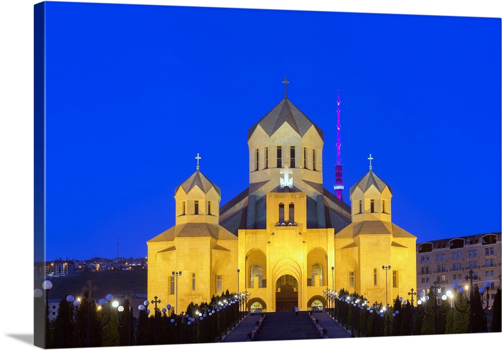 Eurasia, Caucasus region, Armenia, Yerevan, St Gregory Cathedral.