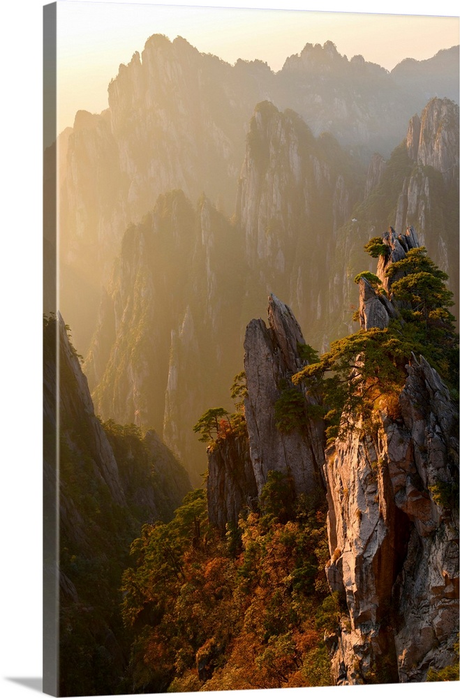 Asia, China, Anhui Province, Mount Huangshan, UNESCO, Yellow Mountain.