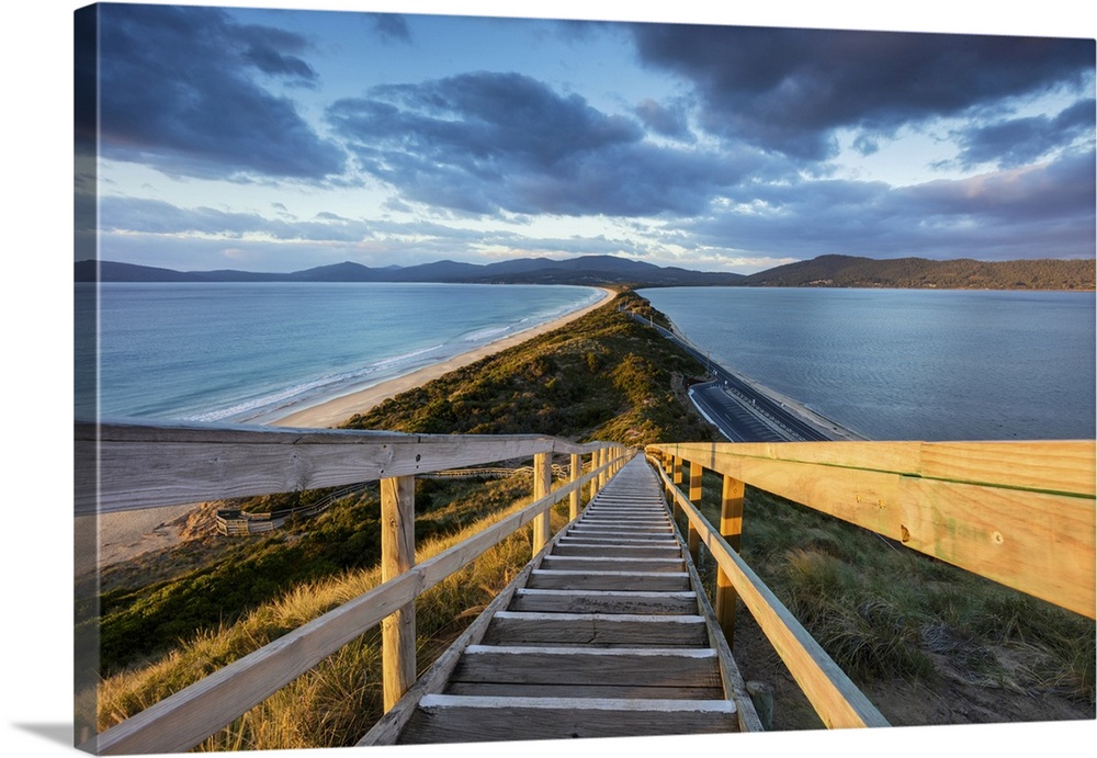 Australia, Tasmania, Bruny Island, The Neck