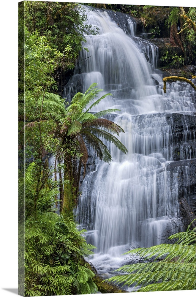 Australia, Victoria, Great Otway National Park, Triplet Falls