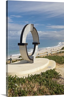 Australia, Western Australia, Perth, Sculpture at Cottesloe Beach