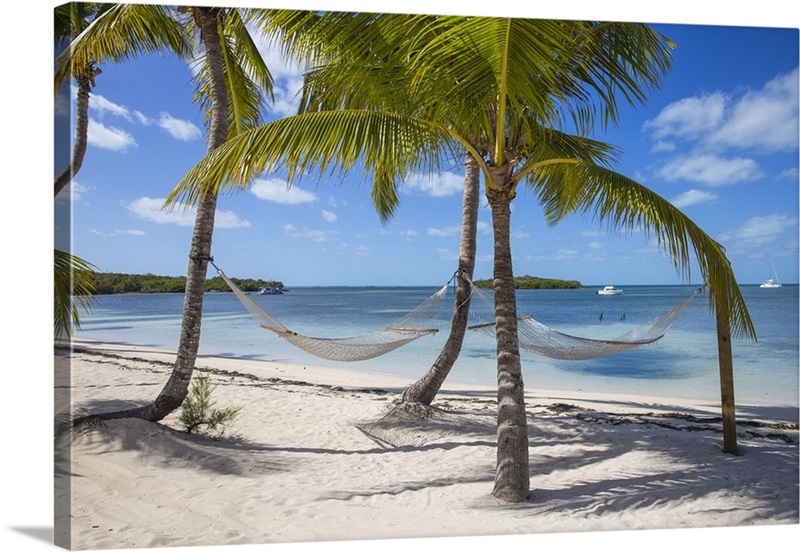 Bahamas, Abaco Islands, Great Guana Cay, Sunset beach Great Big Canvas