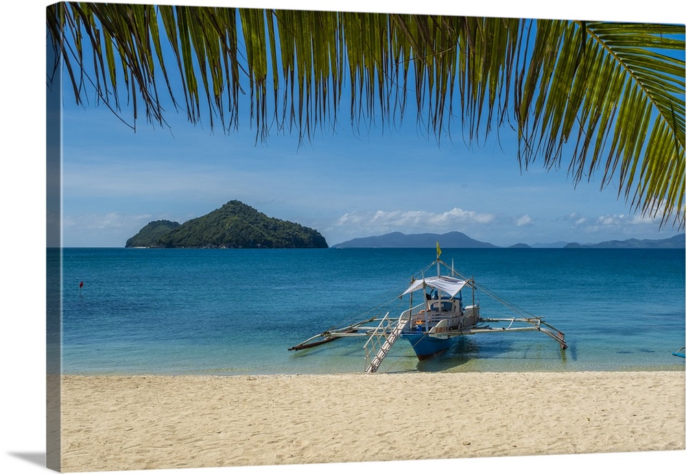 Bangka Boats, Gigantes Islands, Iloilo Province, Western Visayas, Philippines