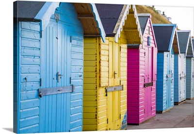 Beach Huts, Sheringham, Norfolk, England, UK