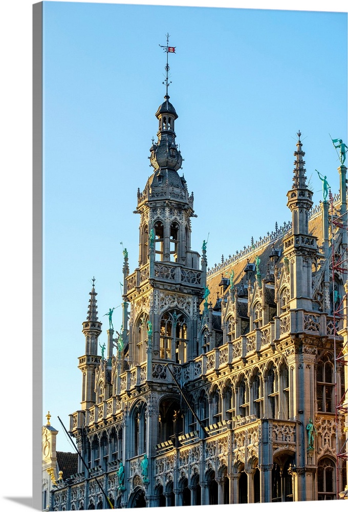 Belgium, Brussels (Bruxelles). Maison du Roi (King's House) or Broodhuis (Breadhouse), on the Grand Place (Grote Markt), U...