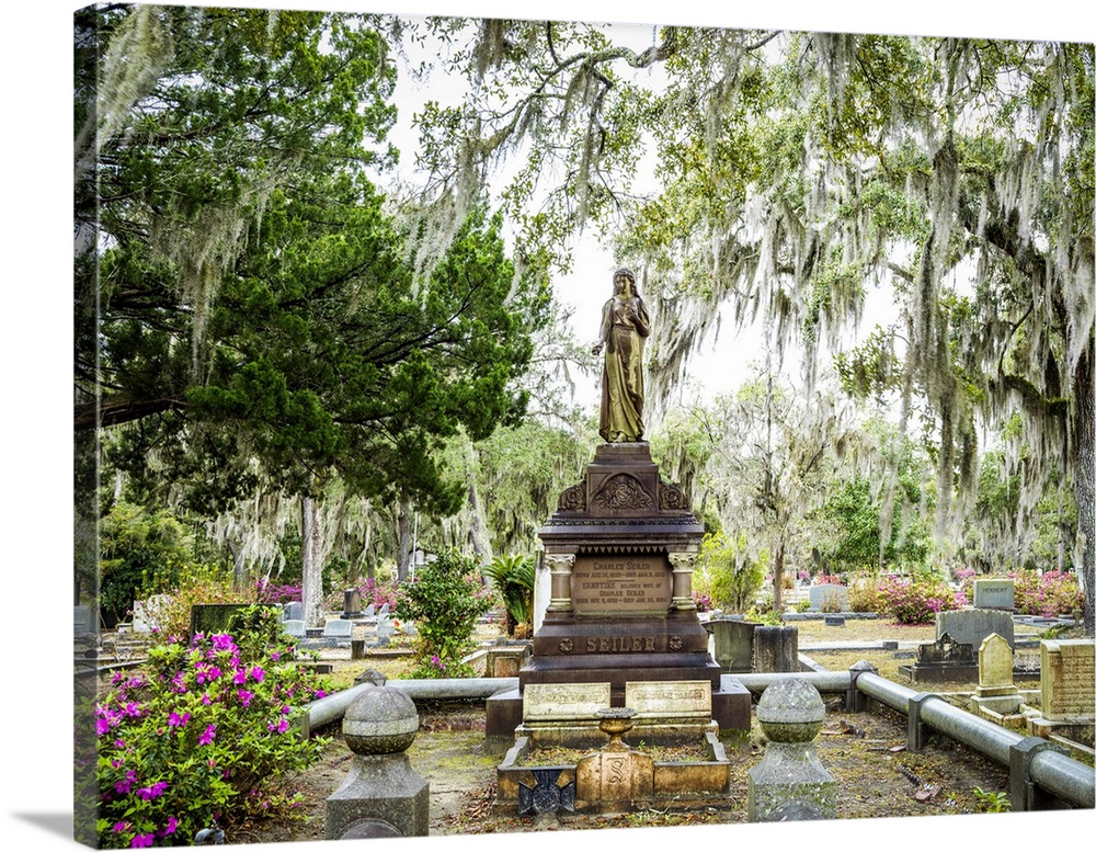 Bonaventure Cemetery, Historic And Famous, Savannah, Georgia