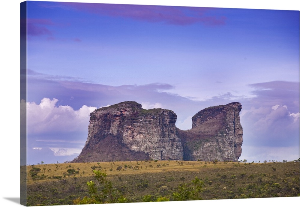 South America, Brazil, Bahia, Chapada Diamantina, Parque Nacional da Chapada Diamantina, the Morrao meseta