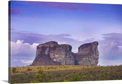 Brazil, Bahia, Parque Nacional da Chapada Diamantina, the Morrao meseta
