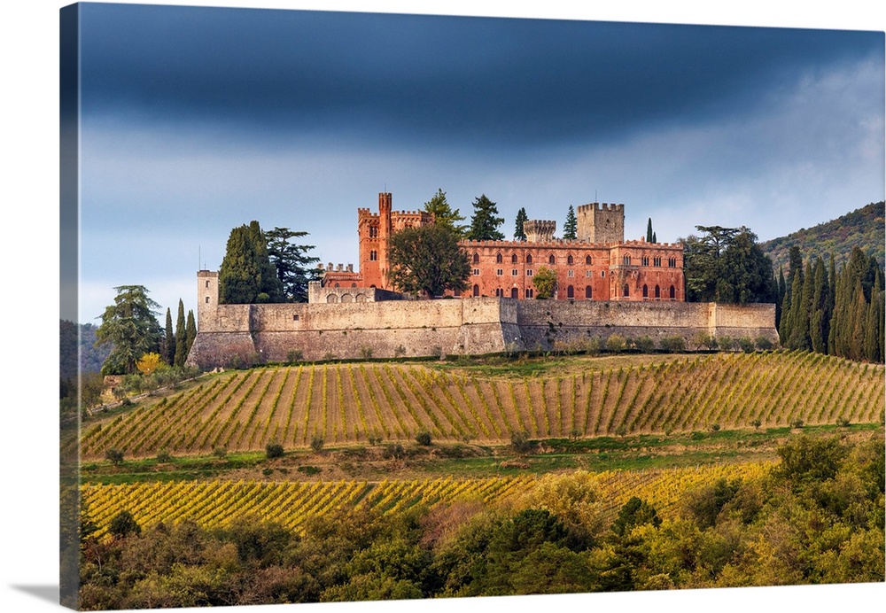 Brolio Castle, Gaiole In Chianti, Siena Province, Tuscany, Italy