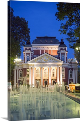 Bulgaria, Sofia, Ivan Vazov National Theatre