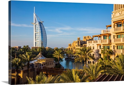 Burj Al Arab And Jumeirah Al Qasr Hotels, Madinat Jumeirah, Dubai, United Arab Emirates