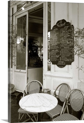 Cafe, Quai de L'Hotel de Ville, Marais district, Paris, France