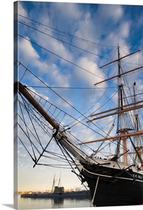 California, San Diego Maritime Museum, Star of India and Russian submarine image thumbnail