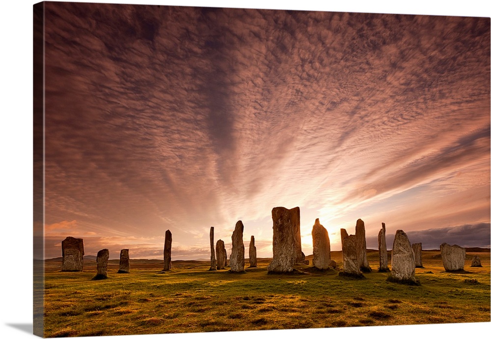 Callanish Standing Stones, Isle Of Lewis, Outer Hebrides, Scotland