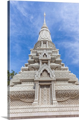 Cambodia, Phnom Penh, The Silver Pagoda, Stupa