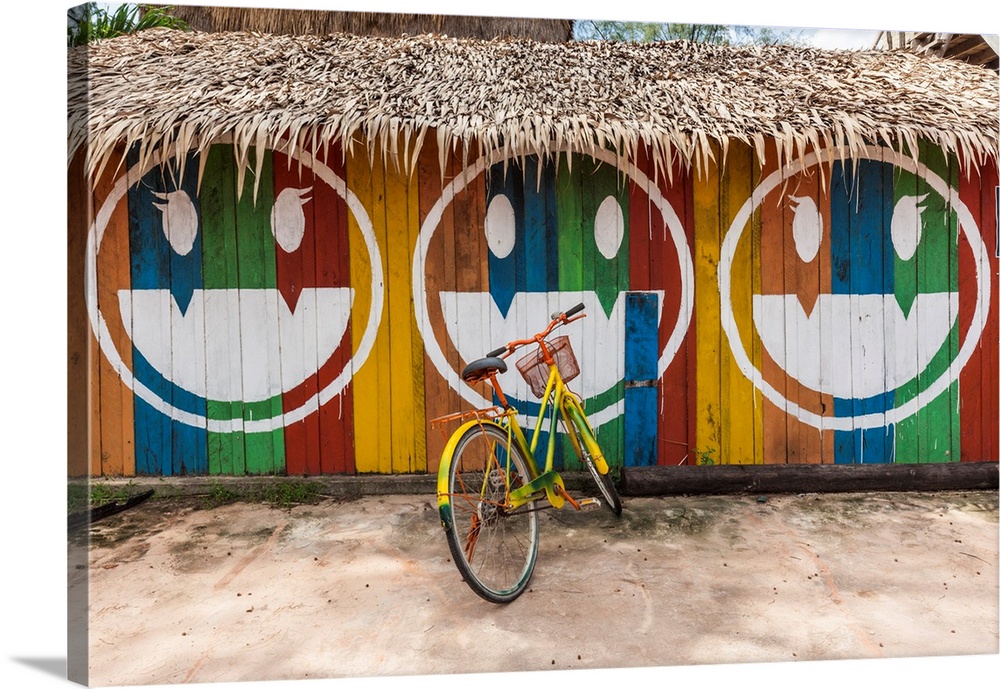 Cambodia, Sihanoukville, Otres Beach, beach bicycle.