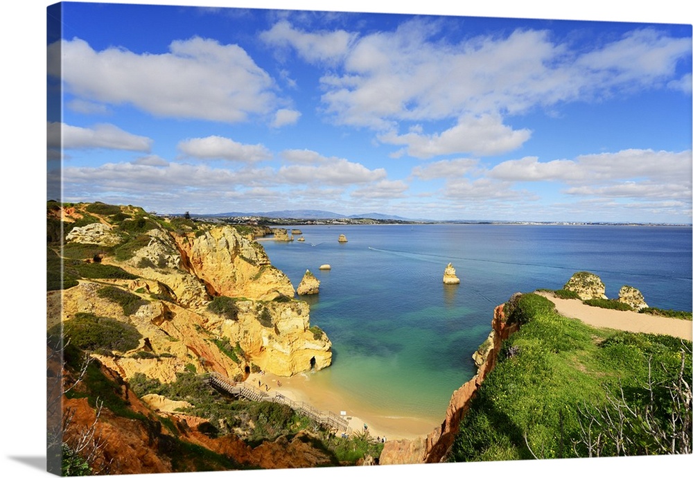 Camilo beach (Praia do Camilo). Algarve, Portugal.