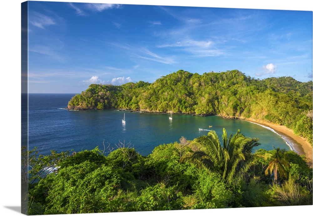 Caribbean, Trinidad and Tobago, Tobago, Englishman's Bay, Englishman's Bay Beach.