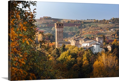 Castelvetro Di Modena During Autumn, Emilia Romagna, Italy