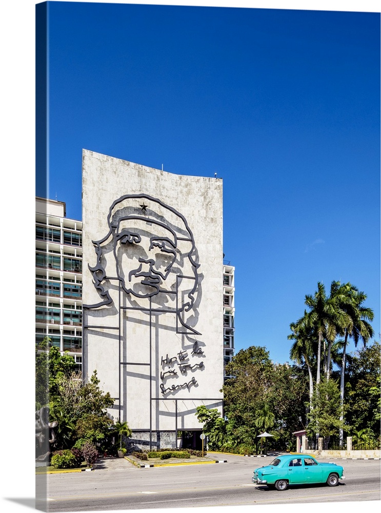 Che Guevara Memorial at Plaza de la Revolucion, Revolution Square, Havana, La Habana Province, Cuba