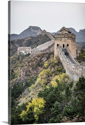 China, Hebei Province, Jinshanling, Great Wall of China from Ming Dynasty
