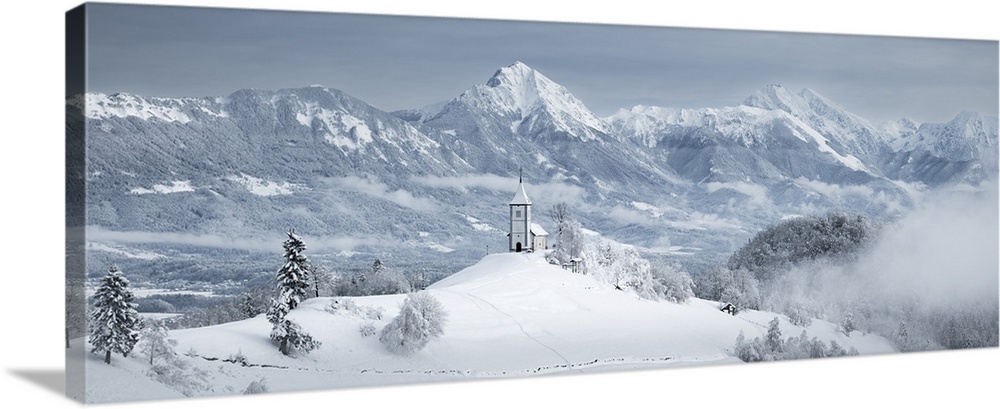 Church of St. Primoz and Storzic Mountain, Jamnik, Slovenia