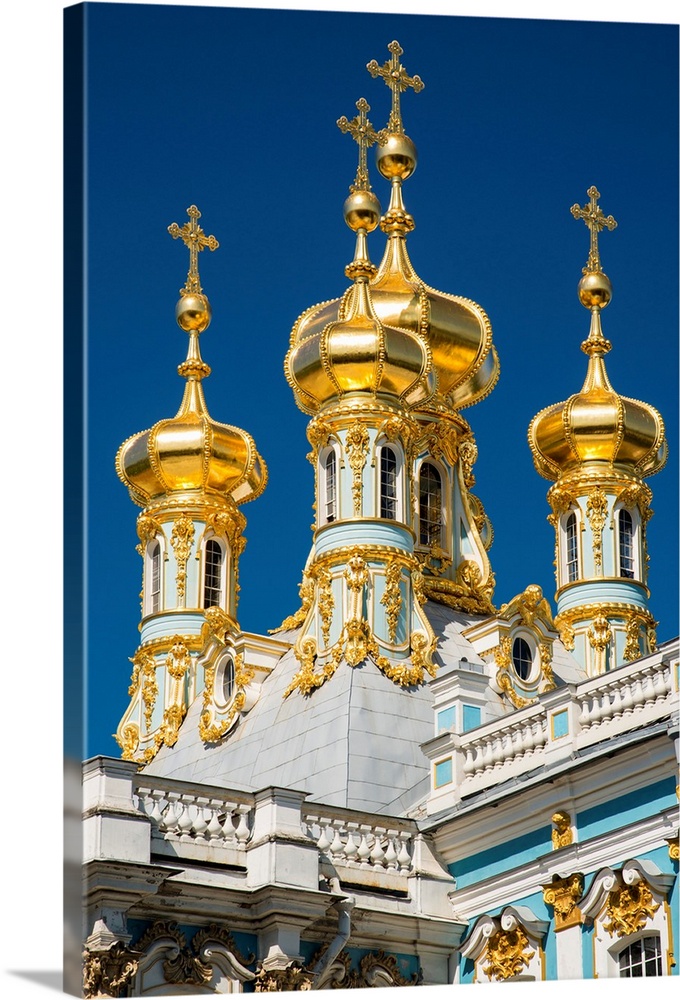 Church of the Resurrection, The Catherine Palace, Pushkin (Tsarskoye Selo), near St Petersburg, Russia