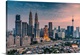 image thumbnail of City skyline at sunset, Kuala Lumpur, Malaysia.
