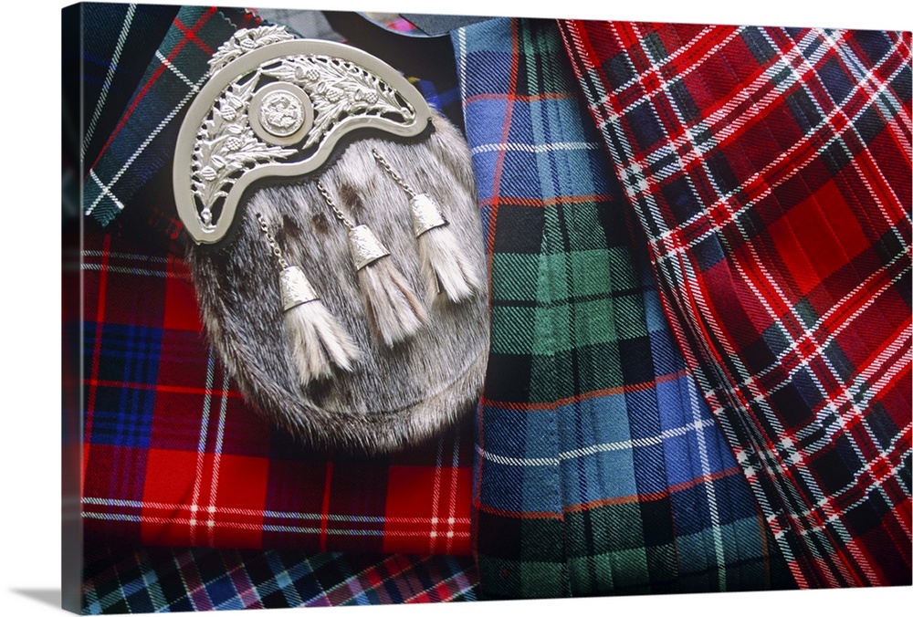 Clan Tartans, Inverness, Scotland.