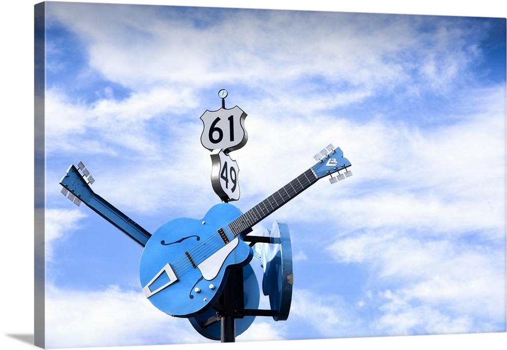 Clarksdale, Mississippi, Famous Blues Crossroads, Highways 61 And 49.