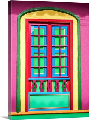 Colourful Architecture Of Raquira, Boyaca Department, Colombia