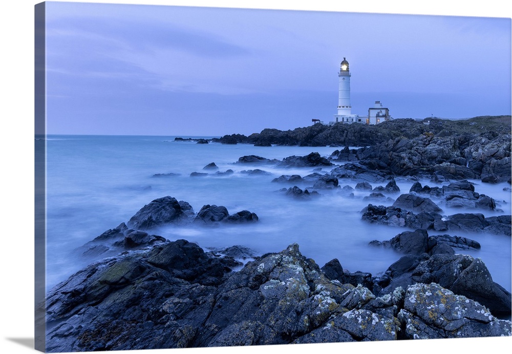 Corsewall Lighthouse, Corsewall Point, Dumfries And Galloway, Scotland, UK