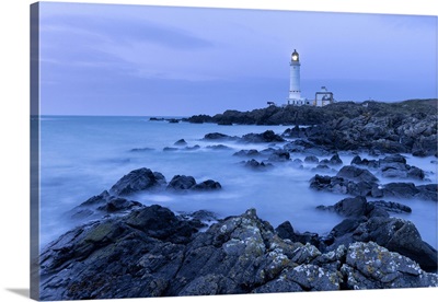Corsewall Lighthouse, Corsewall Point, Dumfries And Galloway, Scotland, UK