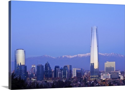 Costanera Center Tower, the tallest building in South America, Chile